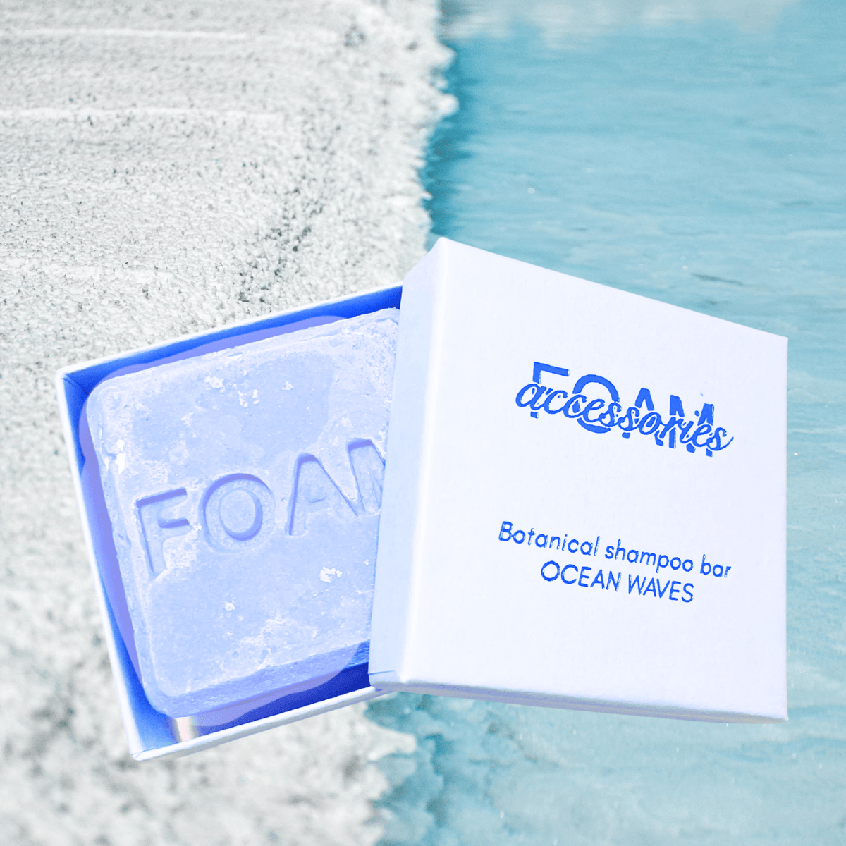 Ocean Waves Shampoo-Bar für welliges und lockiges Haar