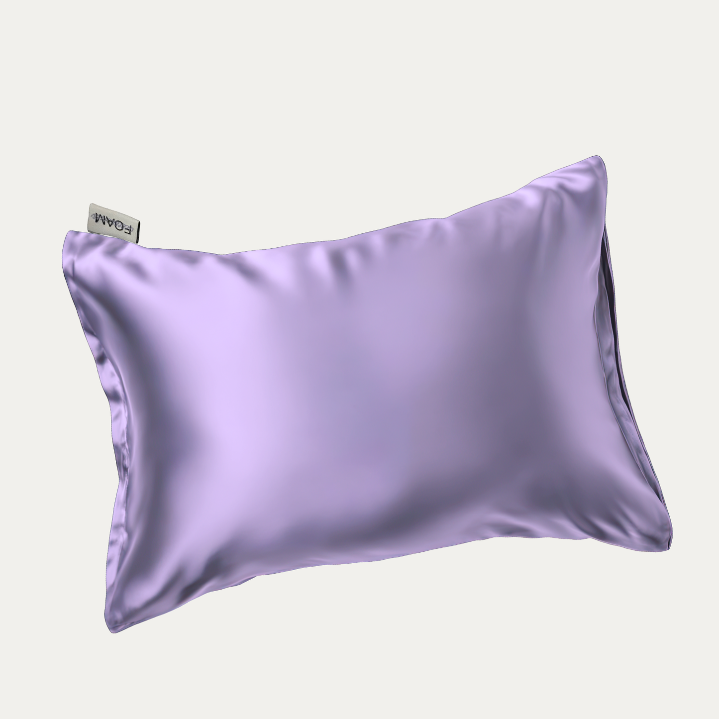 Cotton satin pillowcase