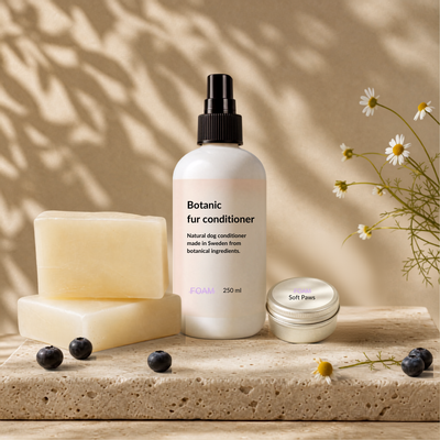 Botanical dog shampoo