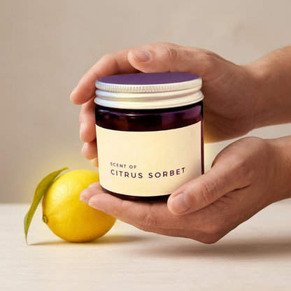 Scented candle Lemon - Citrus Sorbet