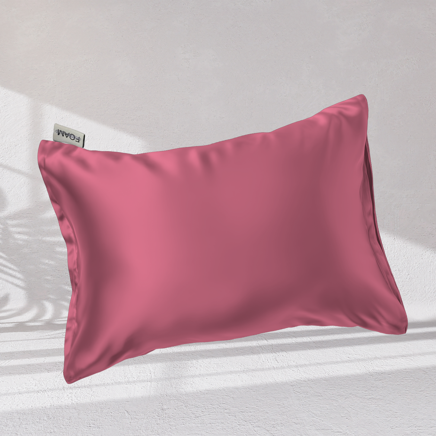 Cotton satin pillowcase
