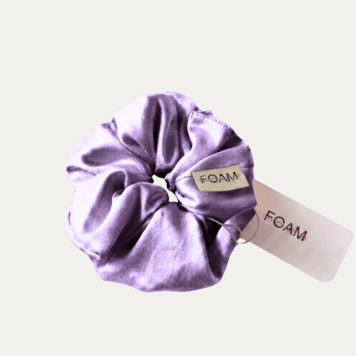 Silk scrunchie