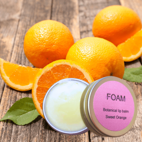 Ekologiskt läppbalsam - Botanical Lip Balm Sweet Orange FOAM Accessories