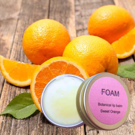 Ekologiskt läppbalsam - Botanical Lip Balm Sweet Orange FOAM Accessories