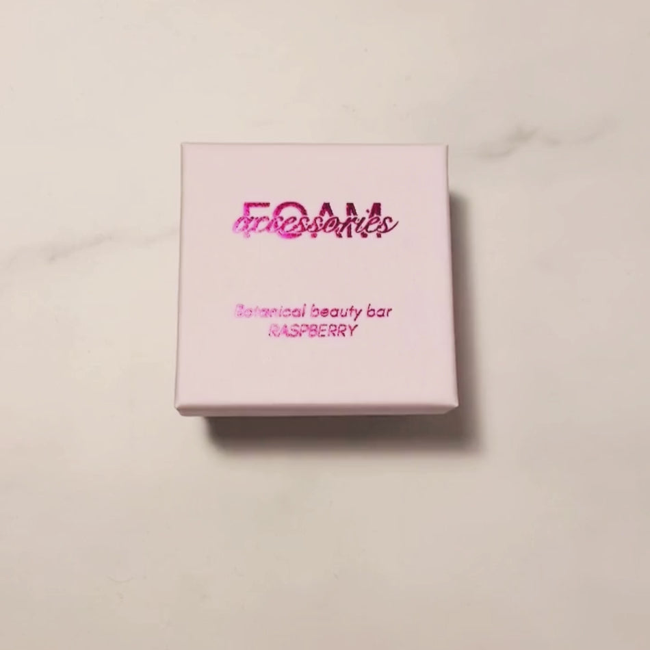 Kroppstvål - Vårdande beauty bar Raspberry.