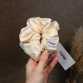 Satin scrunchie