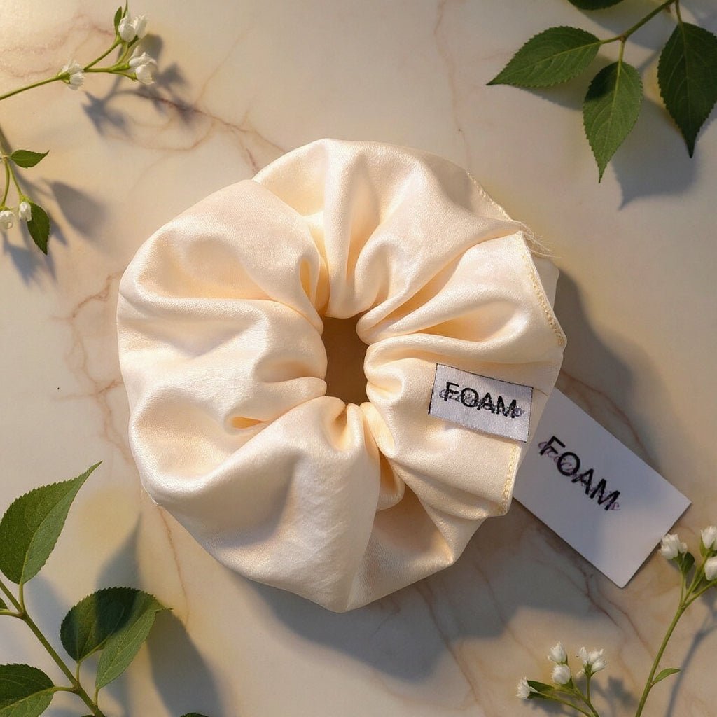 Satin scrunchie