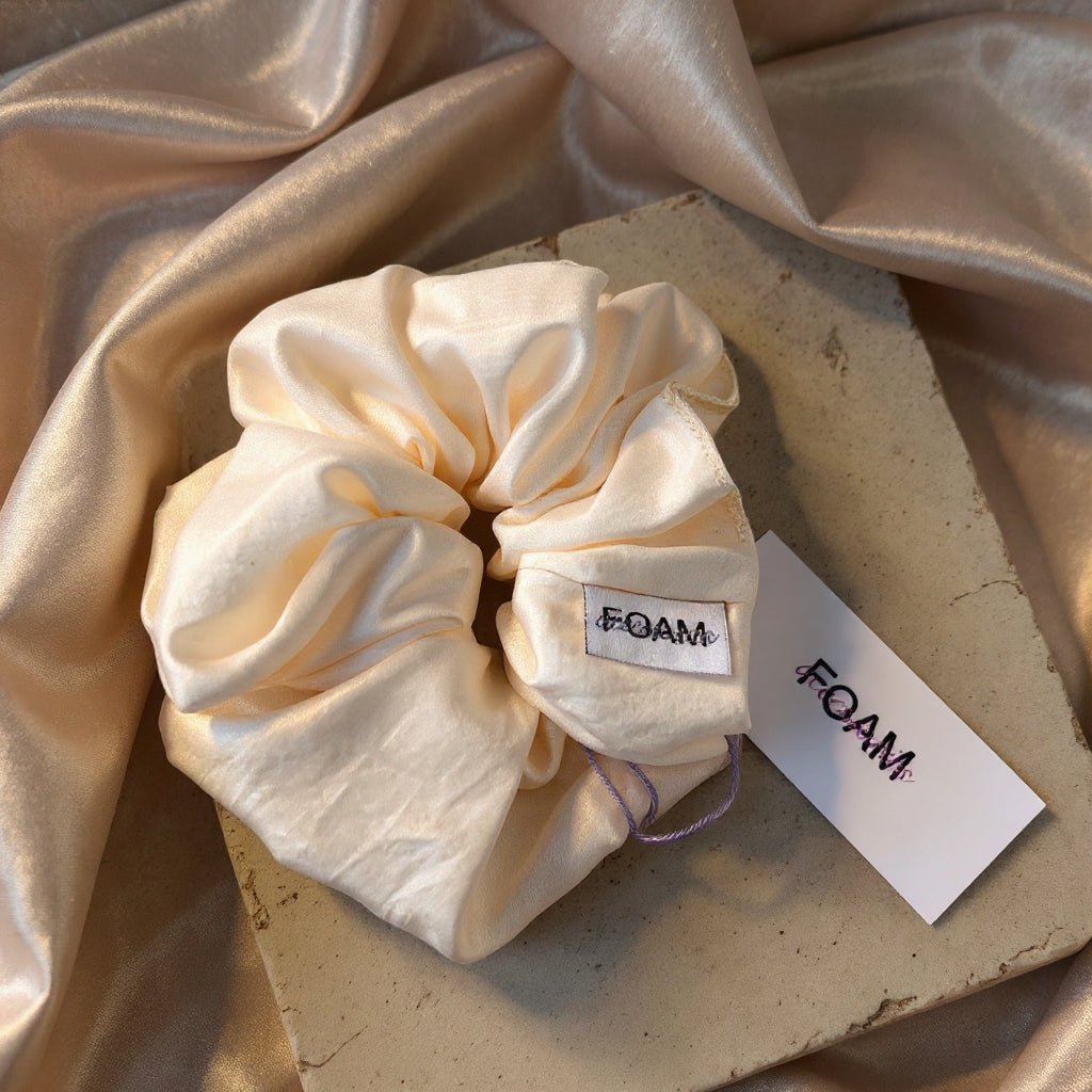 Satin scrunchie