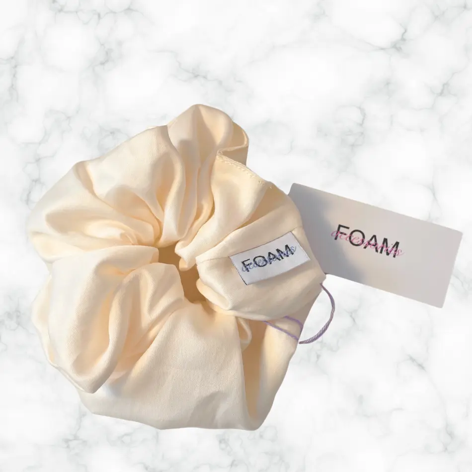 Satinsnodd - Cream white FOAM Accessories