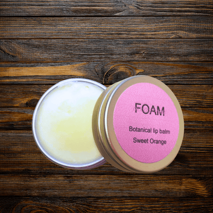 Ekologiskt läppbalsam - Botanical Lip Balm Sweet Orange FOAM Accessories