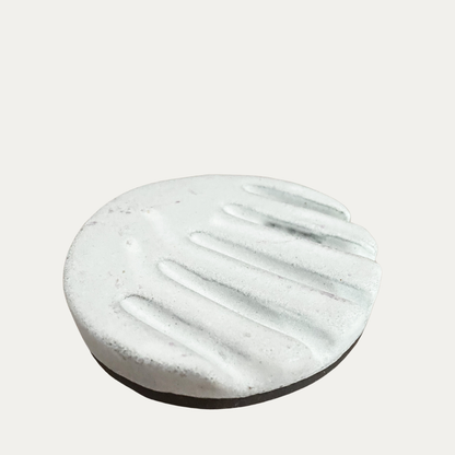 Stoneware soap dish