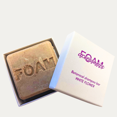 White Flower Shampoo bar